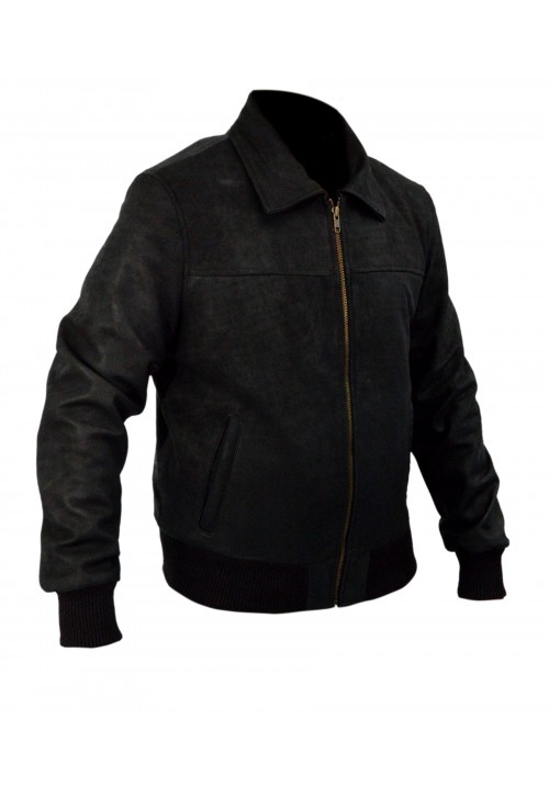 Boy's A Good Day to Die Hard Movie Jai Courtney Leather Jacket